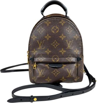 Louis Vuitton Brown Monogram Canvas Backpack (Pre-Owned)