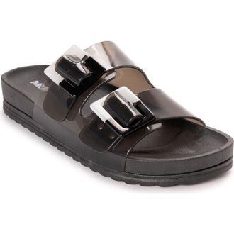 Muk Luks Womens Grand Cayman Sandal in Black at Nordstrom, Size 11