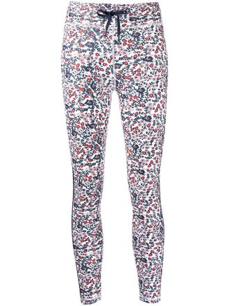 The Upside Leggings Capri a fiori - Bianco