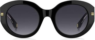 Marc Jacobs Grey Shaded Oval Ladies Sunglasses MJ 1110/S 07C5/9O 51