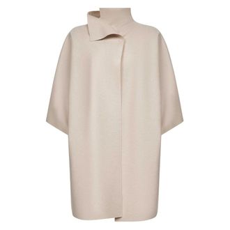 Harris Wharf London Dames, Mantels, Beige, Maat: XL