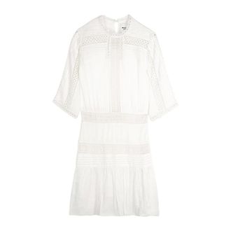 Isabel Marant Dames, Jurken, Wit, Maat: XS Linnen