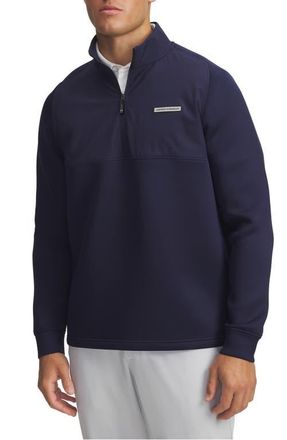 Under Armour Drive Pro Hybrid Half Zip Pullover in 410 Midnight Navy at Nordstrom, Size Xx-Large