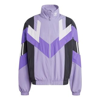 adidas originals Rekive Woven Track Jacket Asia Sizing Purple IC6005