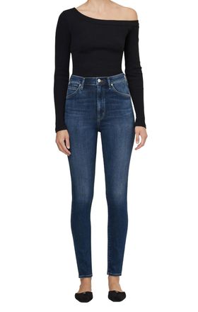 Citizens Of Humanity Chrissy High Rise Skinny Jeans In Morella
