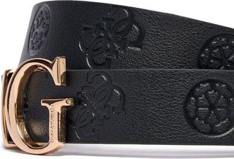 Guess Womens Belt Black Polyester Accessories