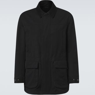 Tom Ford Cotton and silk twill field jacket