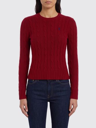 Polo Ralph Lauren Maglia a girocollo in cotone intrecciato con logo Pony Polo Ralph Lauren