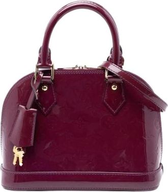 Louis Vuitton Pre-owned Mini Bags, female, Purple, Size: ONE SIZE Pre-owned Alma BB