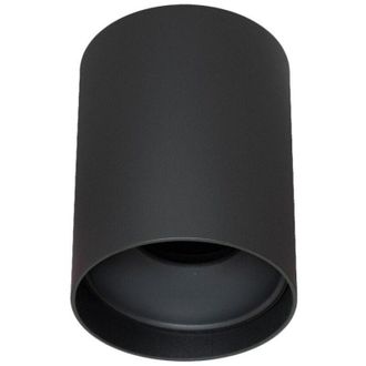 Trade Shop Trade Shop - Luz Del Cilindro Externo De La Luz Del Techo Moderno Luz De La Luz De Cilindro 230v - Negro
