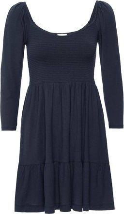 Nation Ltd Noel Babydoll Dress In Navy