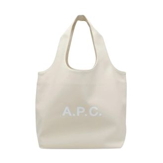 A.P.C. Tote Bags, female, Beige, Size: ONE SIZE Ninon Tote