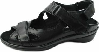 Durea Zwarte Sandalen - Dames - Sandalen - Zwart - 40 1/2 EU - Schoenen