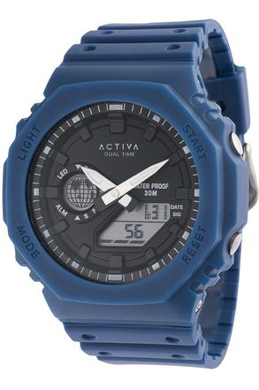 Invicta Activa X Invicta DIGITAL ESSENTIALS ACW423-003 Heren Horloge - Quartz Uurwerk - Plastic met zwarte Wijzerplaat - 45mm