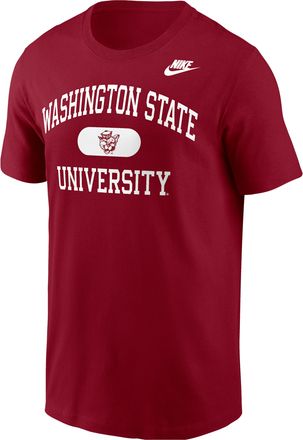 Nike Washington State Cougars Nike Mens College T-Shirt in Red | M11332WSTU-CRM