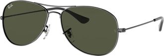 Ray-Ban Cockpit Zonnebril - Heren - Accessoires - Grijs - Maat: 56 MM