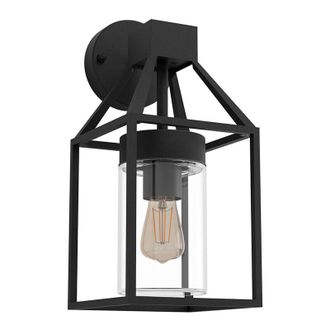 Eglo Eglo - Applique Esterno Contemporanea Trecate Metallo Nero 1 Luce E27