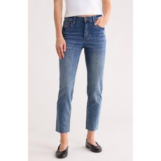 Kut from the Kloth Rena High Waist Straight Leg Jeans in Maple at Nordstrom Rack, Size 12