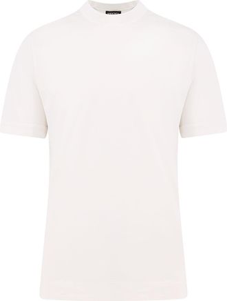 Ermenegildo Zegna Leggerissimo Cotton And Silk T-Shirt-Uomo