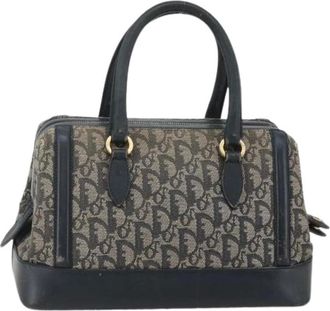 Dior Pre-owned Handbags, female, Multicolor, Size: ONE SIZE Pre-owned Trotter Canvas Hand Bag