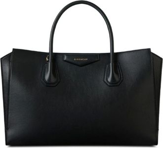 Givenchy Antigona Catchall Medium Tas - Dames - Tassen - Zwart - Maat: ONE Size Zijde