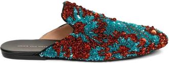 Dries Van Noten Pantofole con paillettes Dries Van Noten
