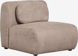 Sklum M&oacute;dulo Central Para Sof&aacute; Modular En Chenilla Coquette Sklum