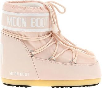 Moon Boot Icon Low Nylon Boot - Dames - Schoenen - Roze - Maat: 39 EU Nylon