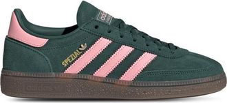 adidas Womens Originals Handball Spezial - Shoes Collegiate Green/Pink Spark/Gold Metallic Size 10.0