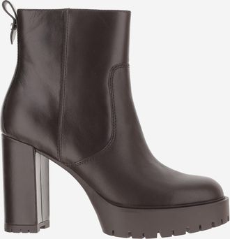 Pinko Pinko Clara 01 leren enkellaarzen