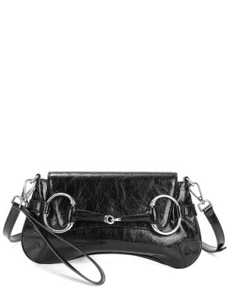Tiffany & Fred Metallic Leather Shoulder Bag