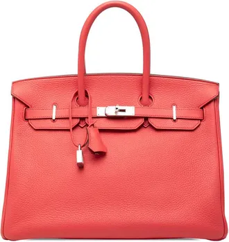 Herm&egrave;s Pre-owned Hermes Clemence Birkin Retourne 35 Ladies WQ7671K9YU0CO17X