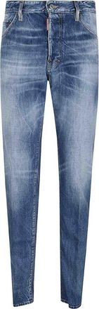Dsquared2 Mens Light Blue Cool Guy Jeans Cotton - Size 40 (Waist)