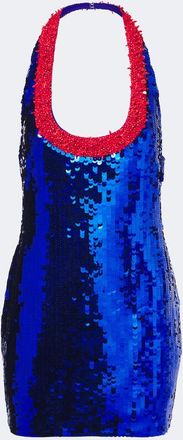 Retrof&ecirc;te Retrof&ecirc;te Lunexa embellished halterneck minidress