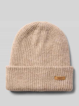 Barts Mütze in Strick-Optik Modell Witzia in Hellbraun, Größe 1