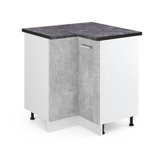 Vicco Armario De Esquina R-line, Hormig&oacute;n, 75.6 Cm, Et Antracita
