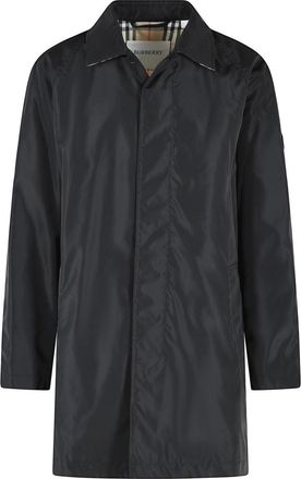 Burberry Ridgewood Black Nylon Car Coat