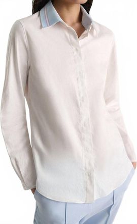 Dorothee Schumacher Powerful Ease Blouse In Pure White