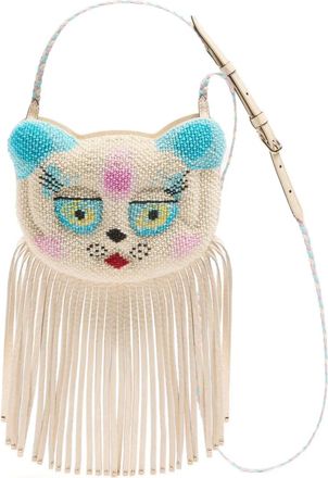 Valentino Garavani Le Chat De La Maison clutch - Beige