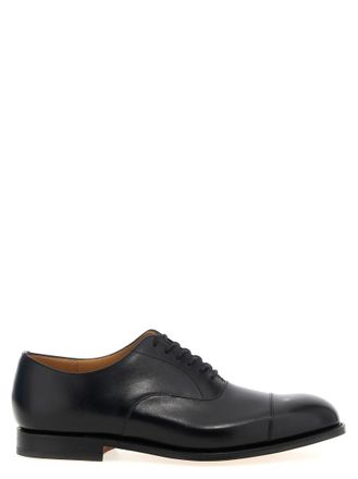 Churchs Black Leather Lace Up Shoes