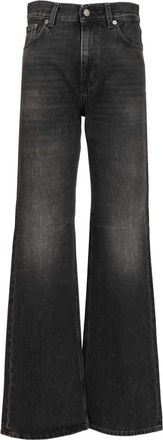 Haikure Hew 03185Df 174 Jeans - Dames - Flared Jeans - Zwart - W25 - Jeans