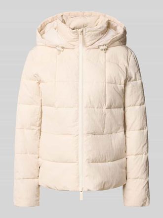 A|X Armani Exchange Steppjacke mit Zweiwege-Rei&szlig;verschluss in Offwhite, Gr&ouml;&szlig;e S