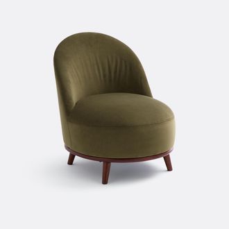 La Redoute Interieurs Velours loungefauteuil Luly
