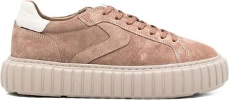 Sergio Moretti Vrijetijdssneakers - Dames - Sneakers - Beige - 37 EU - Leer - Schoenen