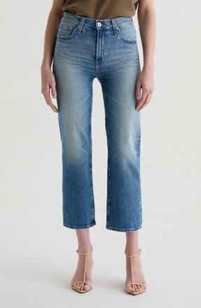 AG - Adriano Goldschmied Brinley Mid Rise Ankle Straight Leg Jeans in 13 Years Palermo at Nordstrom Rack, Size 23