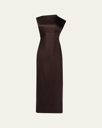TWP On the Side Silk Maxi Dress