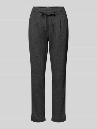 Christian Berg Stoffhose mit elastischem Bund in Black, Gr&ouml;&szlig;e 40