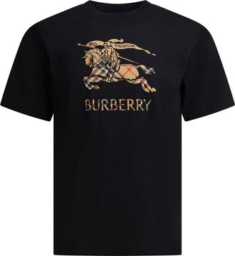 Burberry Ekd T-Shirts Nero-Uomo