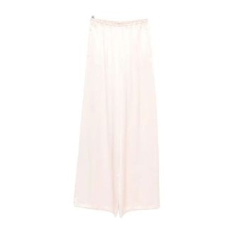 Ermanno Scervino Dames, Broeken, Roze, Maat: S Zijde