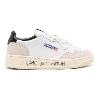 Autry Sneakers, female, White, Size: 11 US Retro Tennis Sneakers Medalist